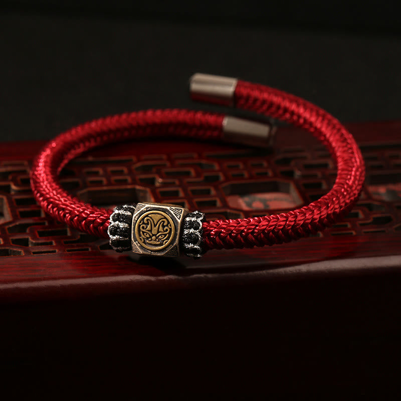 925 Sterling Silver Perfect Knot King Kong Knot Faith Strength Bracelet - Image 14