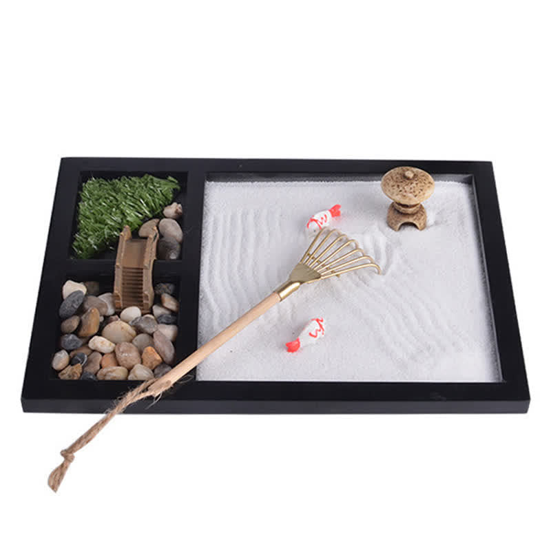 Koi Fish Small Bridge Calm Peace Meditation Zen Garden Decoration - Image 9