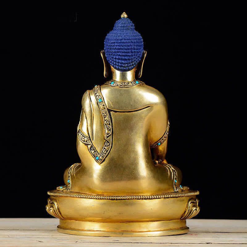 Shakyamuni Compassion Copper Statue Decoration - Image 6