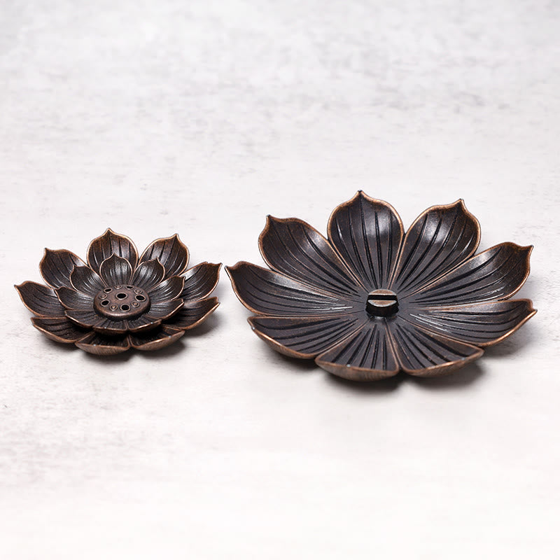 Creative Six-hole Lotus Incense Burner - Image 9