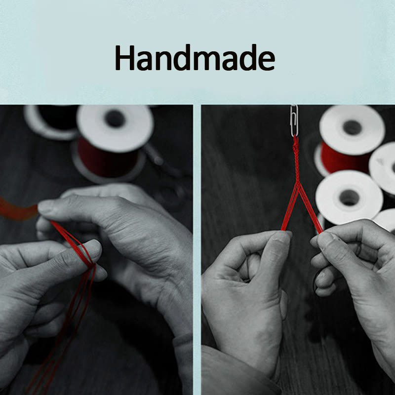 Auspicious Fu Character Peace And Joy Luck Handmade Multicolored Child Adult Bracelet - Image 17