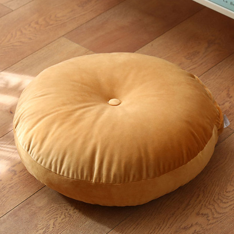 Lotus Simple Pattern Linen Meditation Seat Cushion Home Living Room Decoration - Image 30