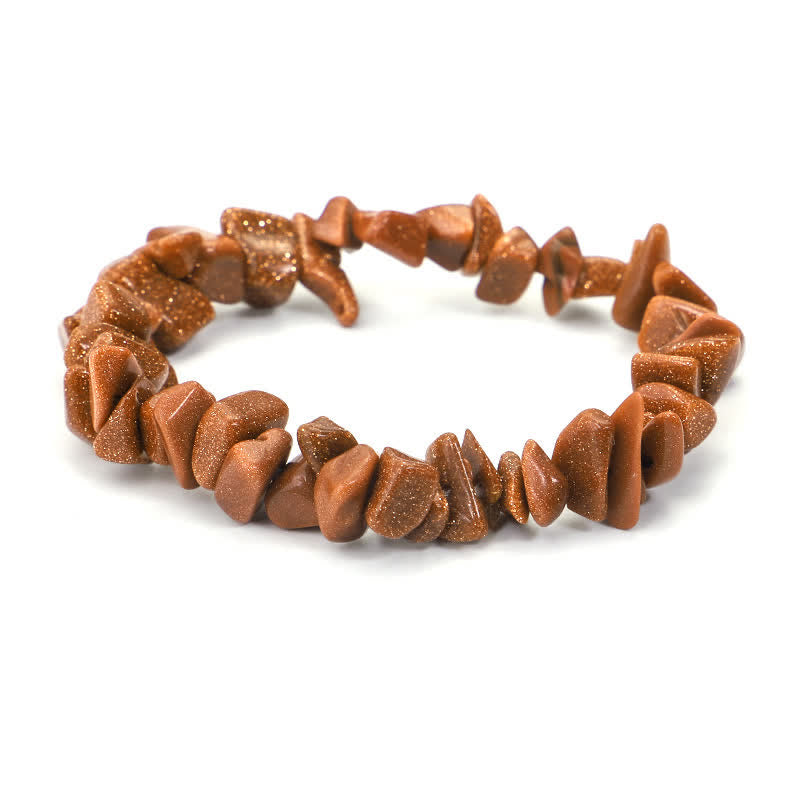 Amethyst Lazurite Various Crystal Stone Healing Positive Bracelet - Image 14