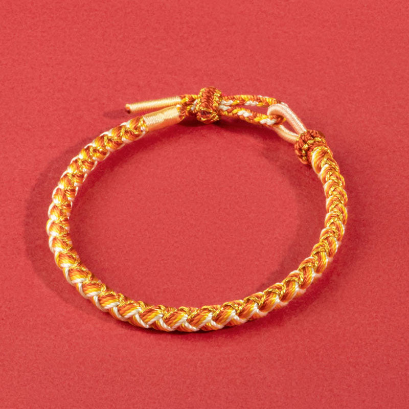 Handmade Year Of The Dragon Scale Protection Rope Bracelet - Image 12