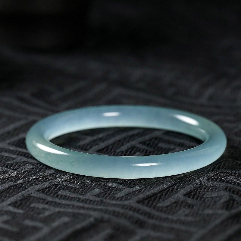 Natural Jade Healing Blessing Bangle Bracelet - Image 8