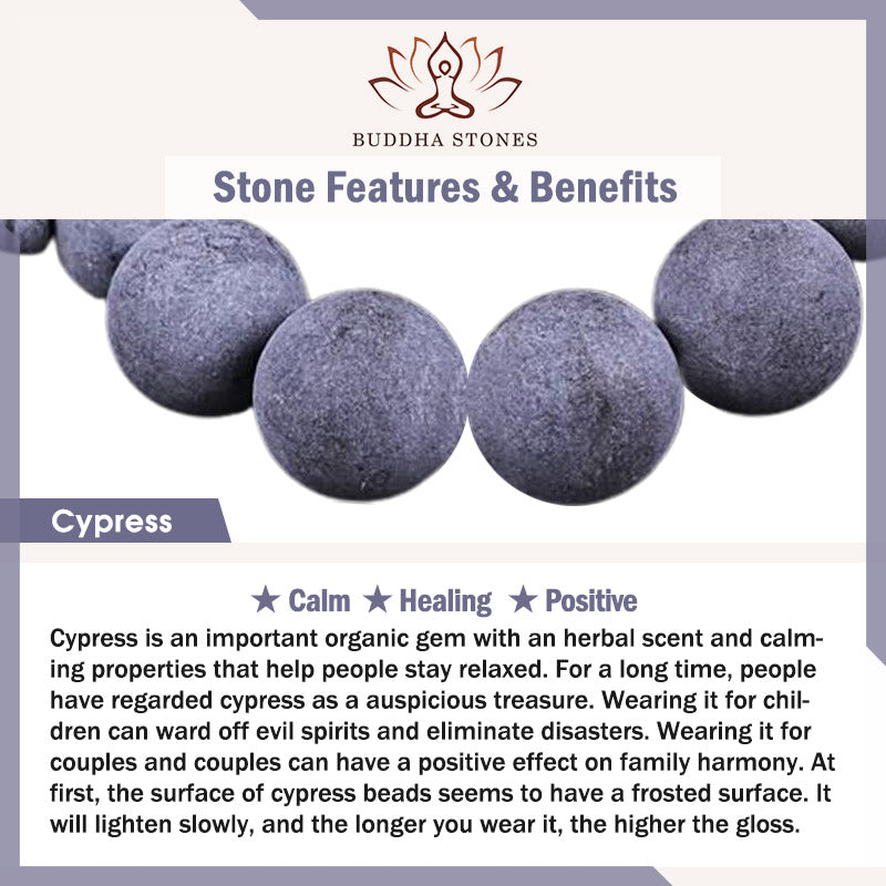 Tibetan Cypress Cinnabar Lotus Healing Bracelet - Image 13