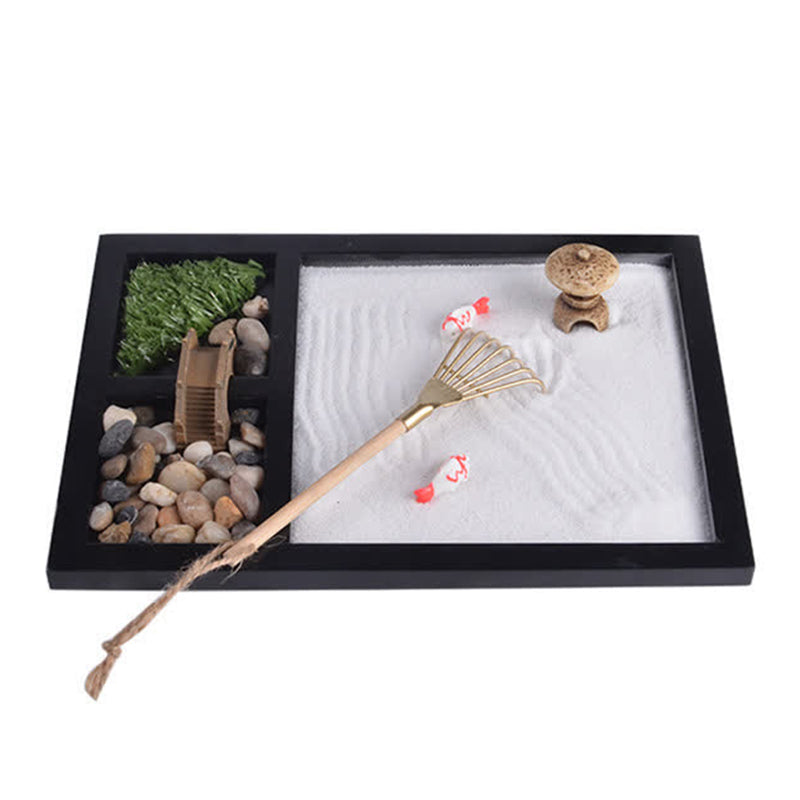 Koi Fish Small Bridge Calm Peace Meditation Zen Garden Decoration - Image 11