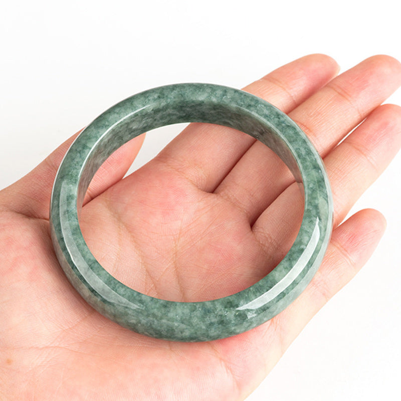 Natural Jade Luck Wealth Bangle Bracelet - Image 6