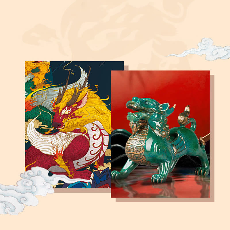 Handmade Natural Jade PiXiu Luck Prosperity Braided String Bracelet - Image 14