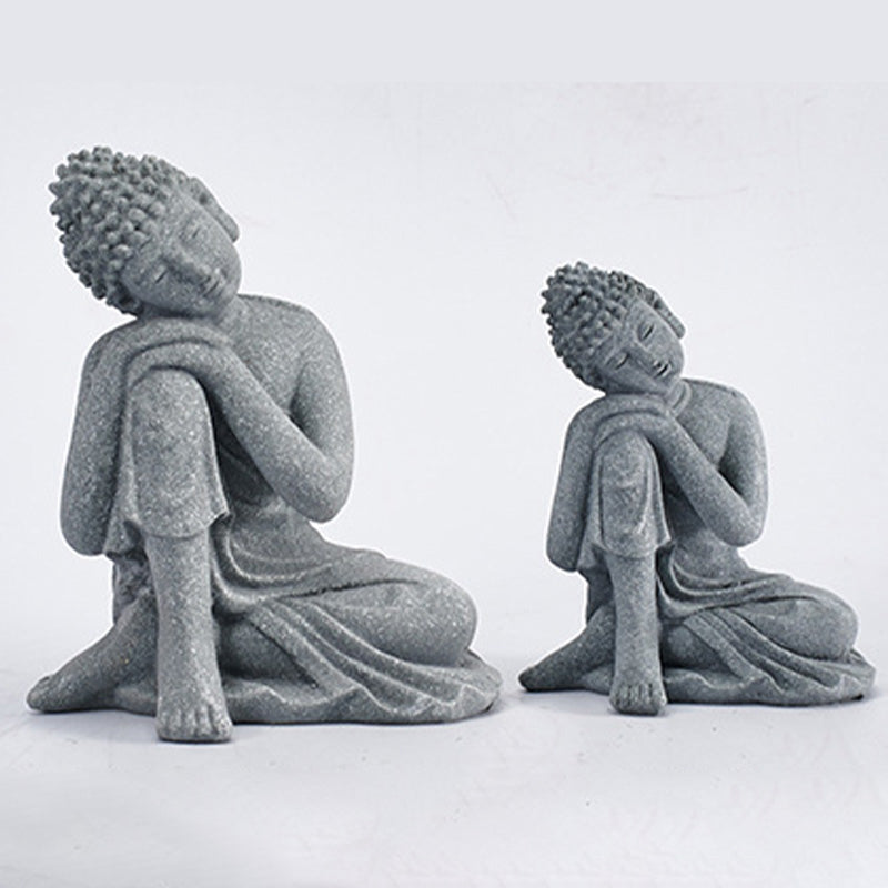 Sitting Meditation Buddha Blessing Compassion Decoration - Image 19