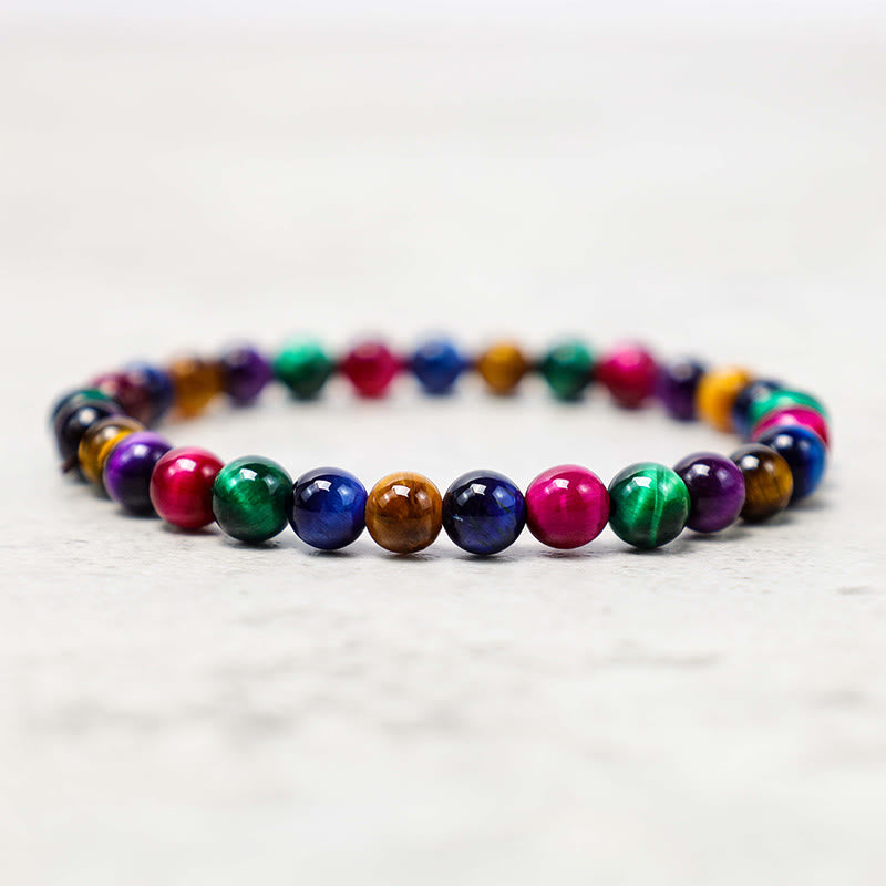 Tiger Eye Resolve Courage Bracelet - Image 7