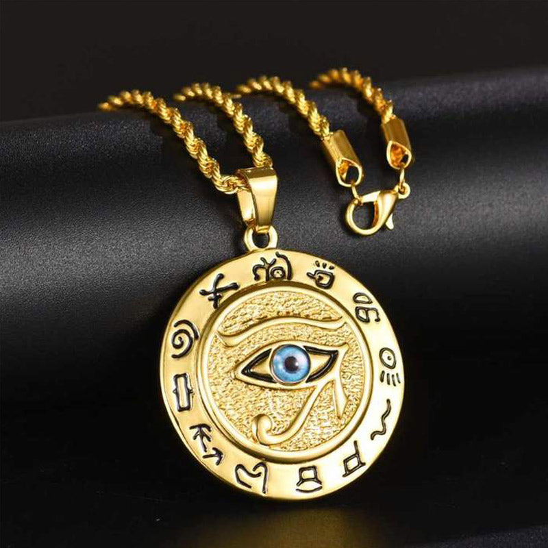 Eye of Horus Protection Necklace Pendant - Image 3