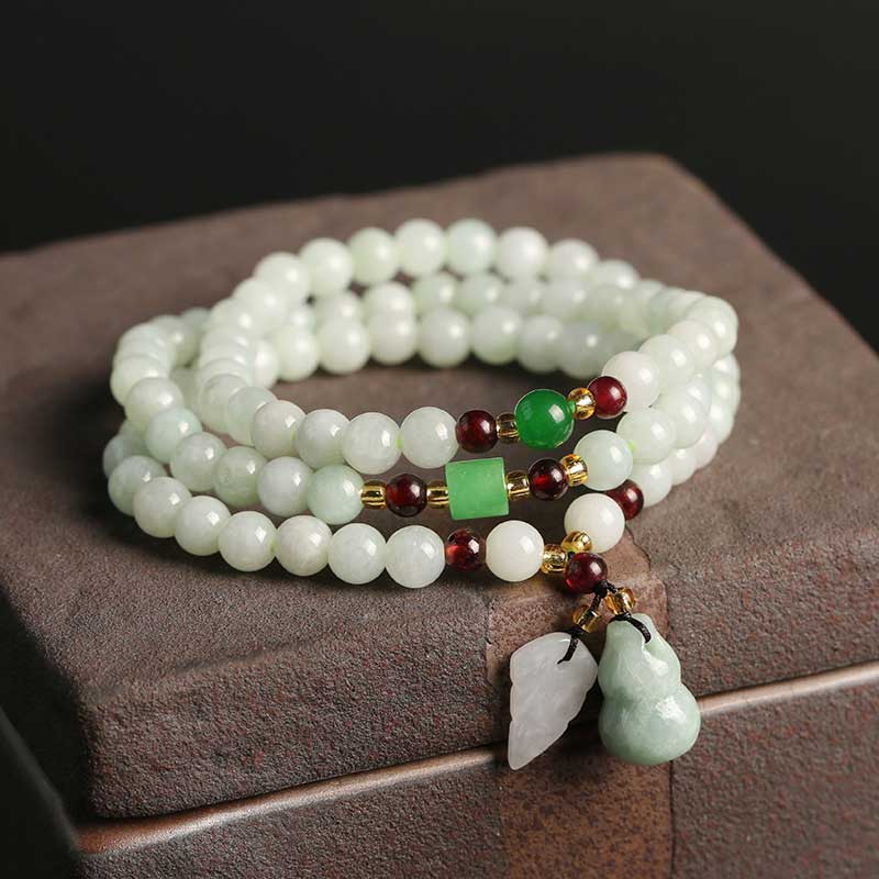 Natural Jade Pixiu Buddha Abundance Bracelet