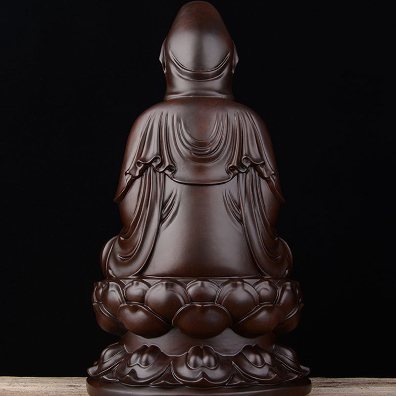 Avalokitesvara Ebony Lotus Harmony Blessing Home Decoration - Image 5