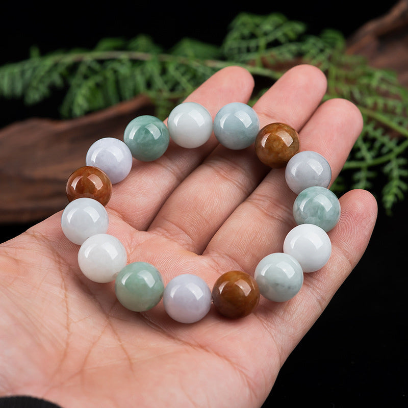 Natural Jade Healing Protection Bracelet - Image 3