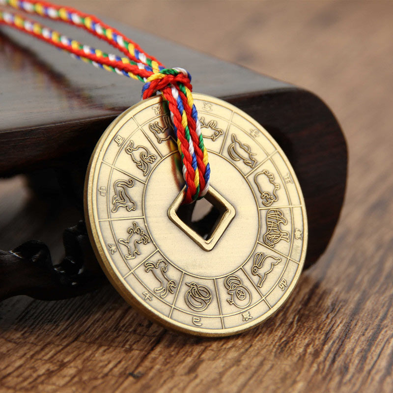 Taoism Yin Yang Symbol Protection Pendant Decoration Amulet - Image 9