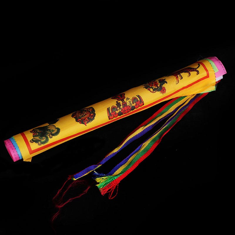 Tibetan Blessing Outdoor 10 Pcs Prayer Flag - Image 7