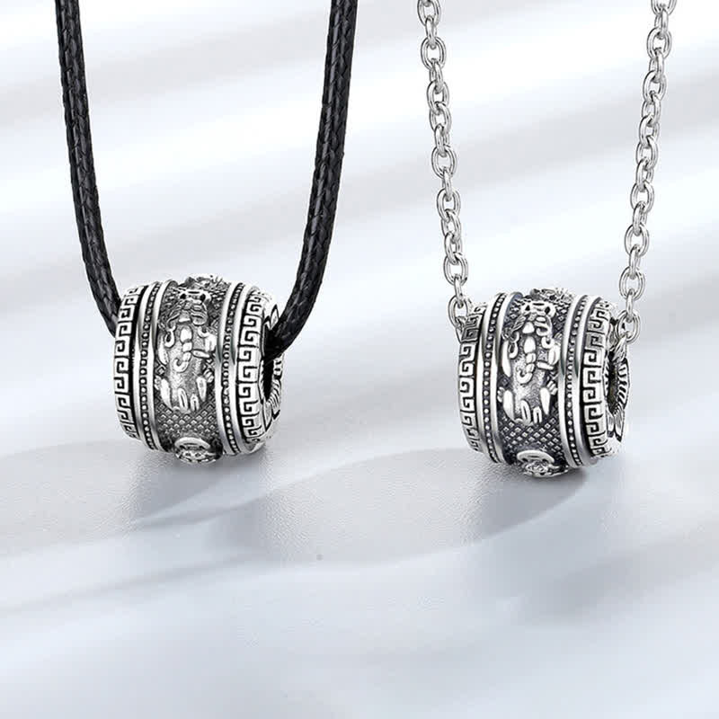 PiXiu Luck Wealth Rotatable Necklace Pendant