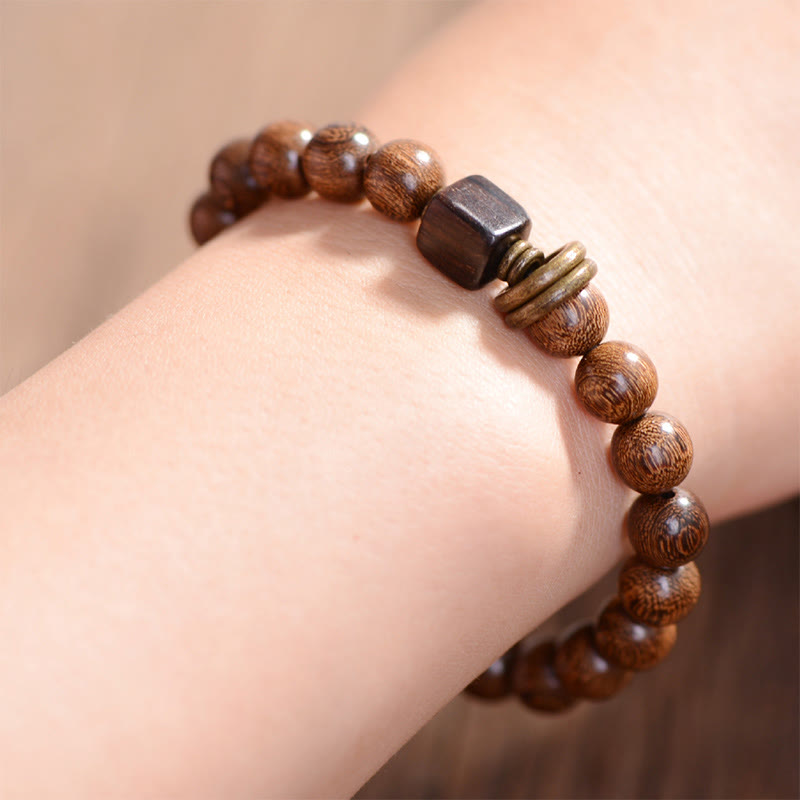 Phoebe Zhennan Wood Spirituality Bracelet - Image 4