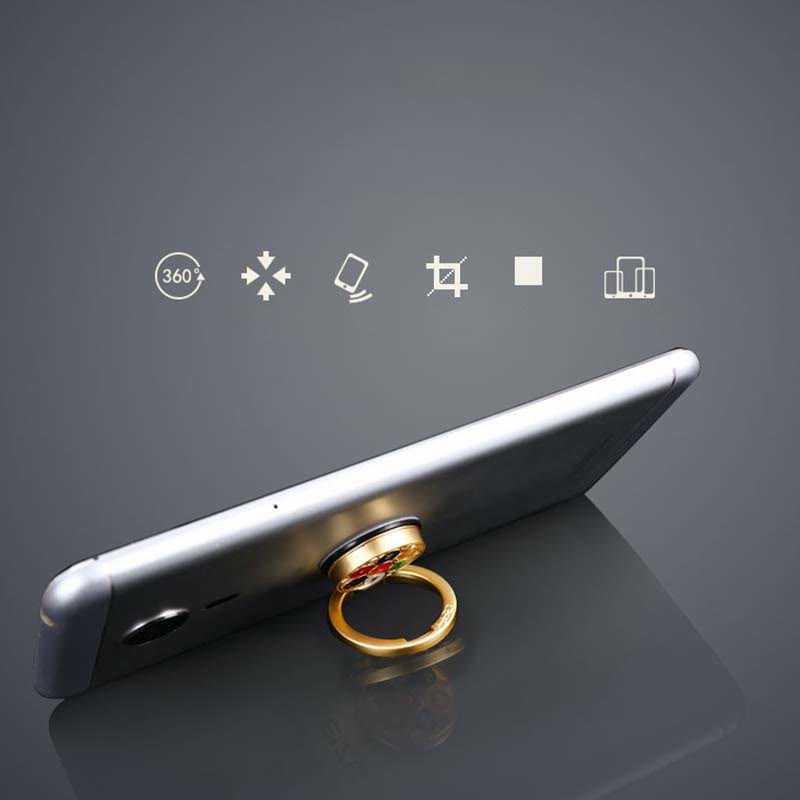 Tibetan Om Mani Padme Hum Peace Phone Ring Bracket Universal Phone Holder Decorations - Image 13