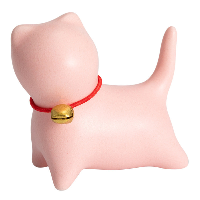 Mini Small Cute Cat Tea Pet Ceramic Home Desk Figurine Decoration - Image 10