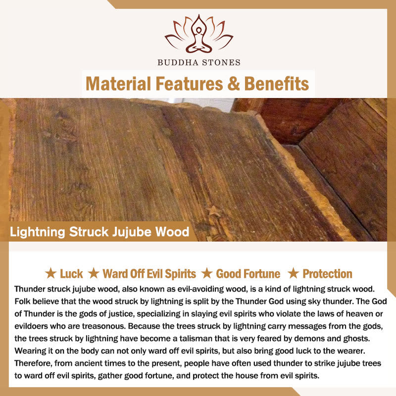 Natural Lightning Struck Jujube Wood PiXiu Copper Coin Good Fortune Necklace Pendant - Image 13