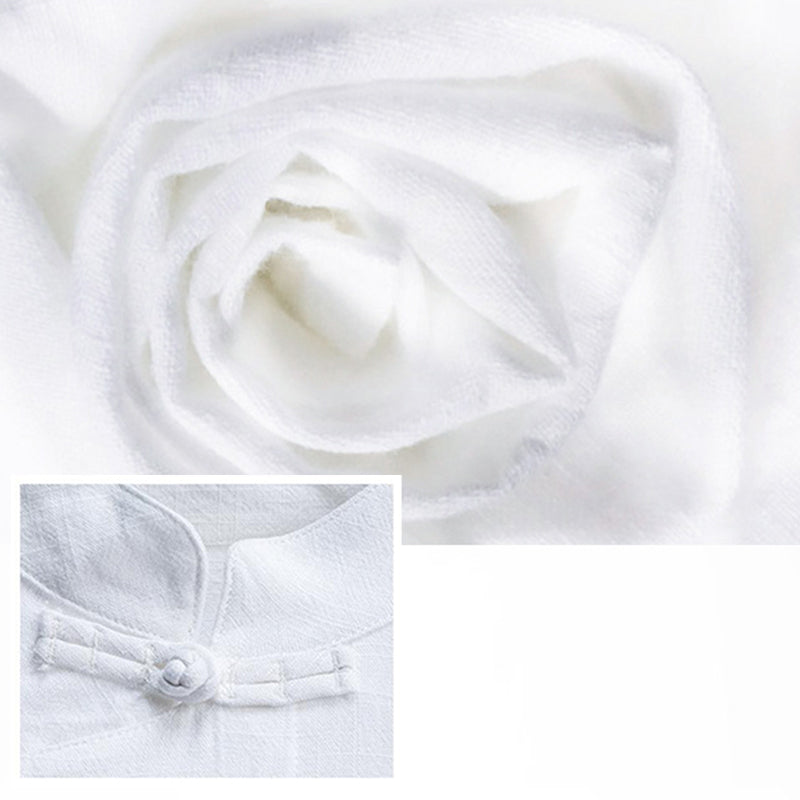 2Pcs Plain Long Sleeve Zen Yoga Clothing Meditation Clothing Top Pants Women's Set - Image 8