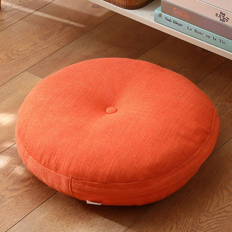 Lotus Simple Pattern Linen Meditation Seat Cushion Home Living Room Decoration - Image 16