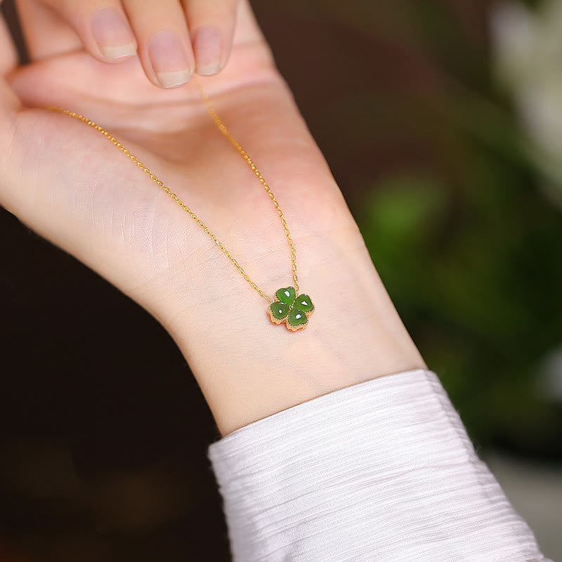 925 Sterling Silver Natural Hetian Jade Cyan Jade Luck Laughing Buddha Butterfly Necklace Pendant - Image 40