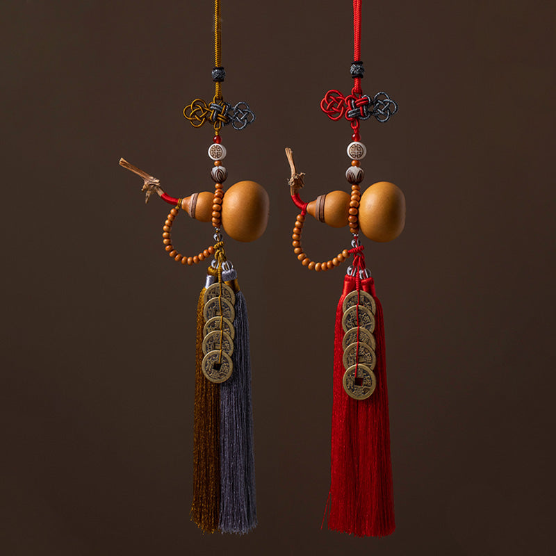 Feng Shui Coins Gourd Chinese Knot Lucky Coins Five Emperor Money Wealth Tassels Decoration - Image 20
