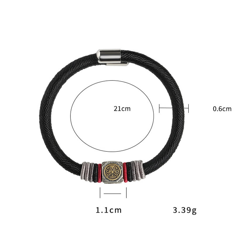 925 Sterling Silver Perfect Knot King Kong Knot Faith Strength Bracelet - Image 9