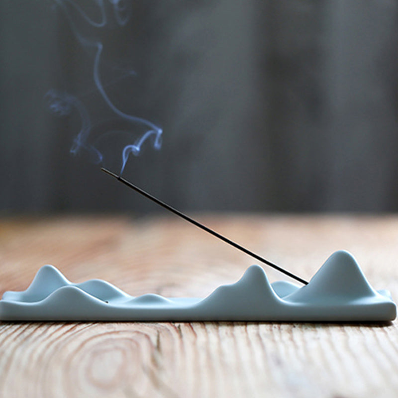Mountain Cloud Meditation Balance Incense Holder - Image 7