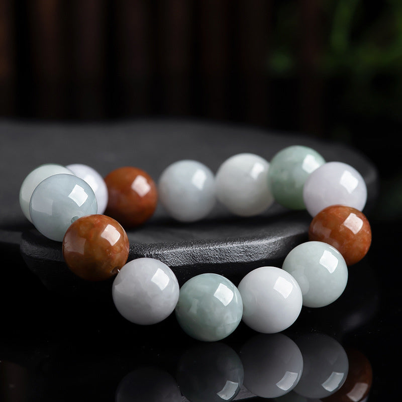 Natural Jade Healing Protection Bracelet - Image 5