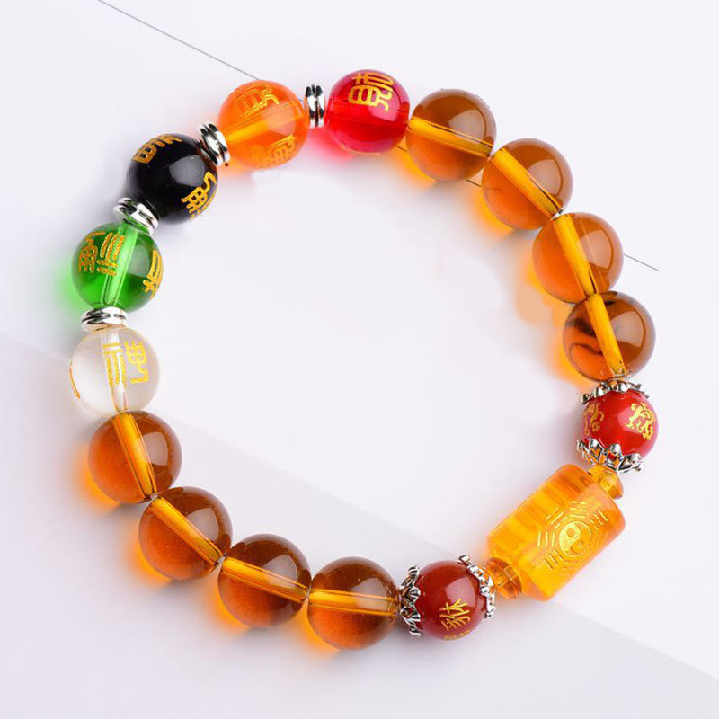 Natural Citrine Fortune Happiness Bracelet - Image 7