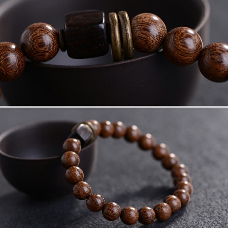Phoebe Zhennan Wood Spirituality Bracelet - Image 7