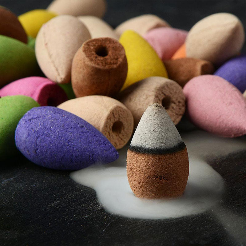 Tibetan Lotus Blessing Incense Burner Decoration - Image 9