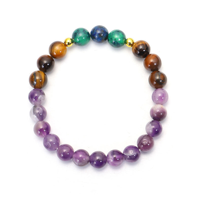 Tibetan Amethyst Purify Bracelet Mala Set - Image 10