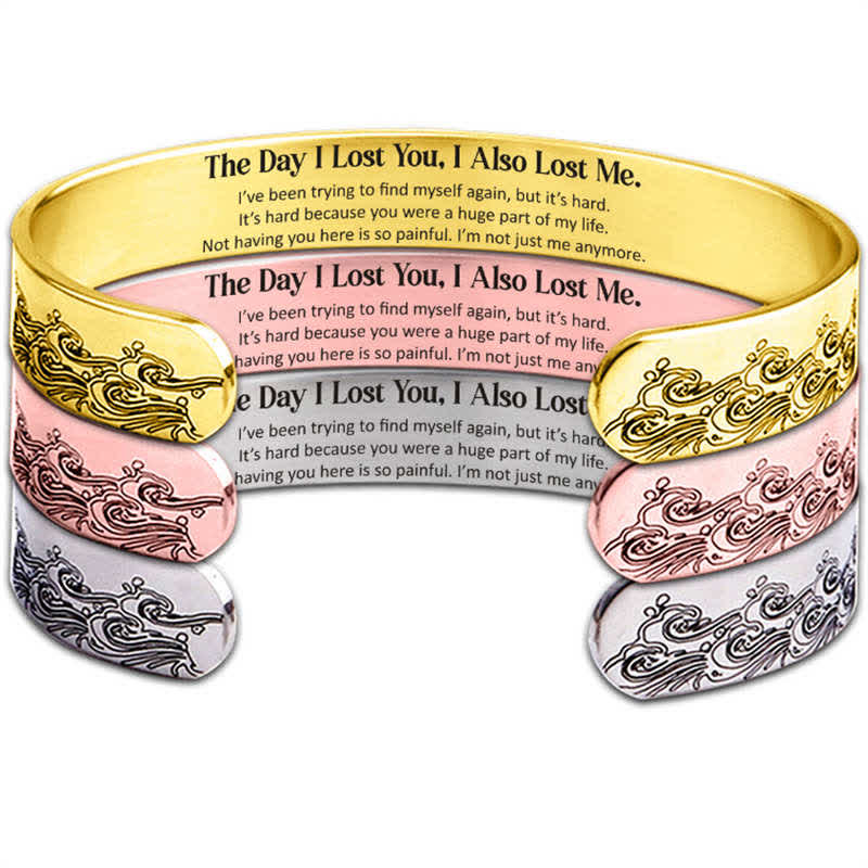 The Day I Lost You Memorial Harmony Bracelet Bangle - Image 7