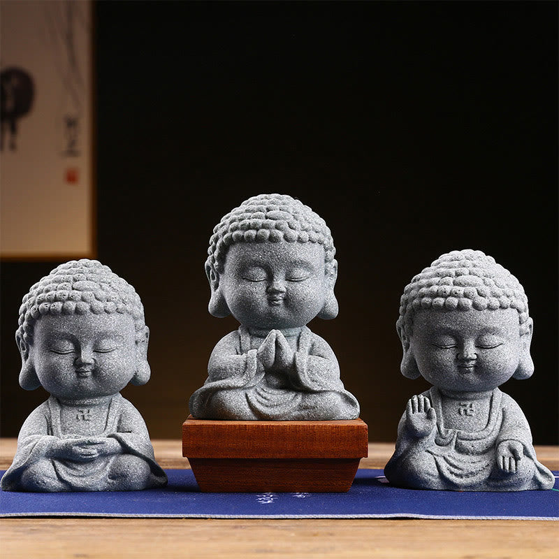 Meditation Praying Buddha Compassion Serenity Home Decoration