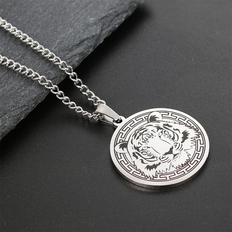 Animal Titanium Steel Chain Necklace Protection Pendant (Extra 30% Off | USE CODE: FS30) - Image 3