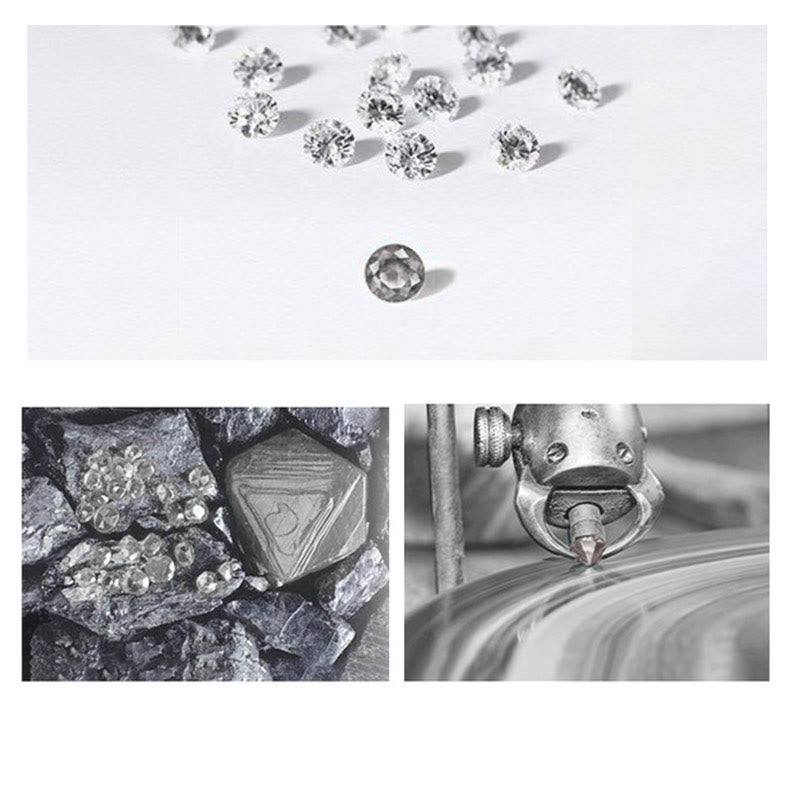 925 Sterling Silver Cherry Blossom Blessing Chain Bracelet Rotatable Ring - Image 23