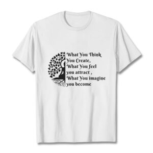 Half-meditation Buddha Tree Tee T-shirt