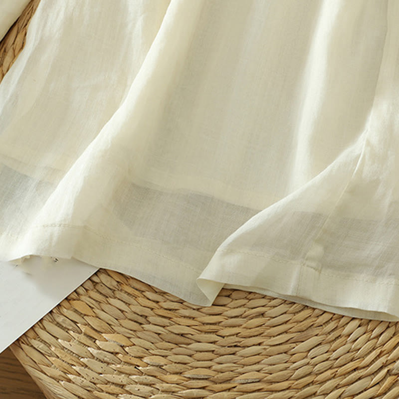 Casual Plain Lined Ribbon Elastic Women's Polyester Wide Leg Pants With Pockets - Image 9