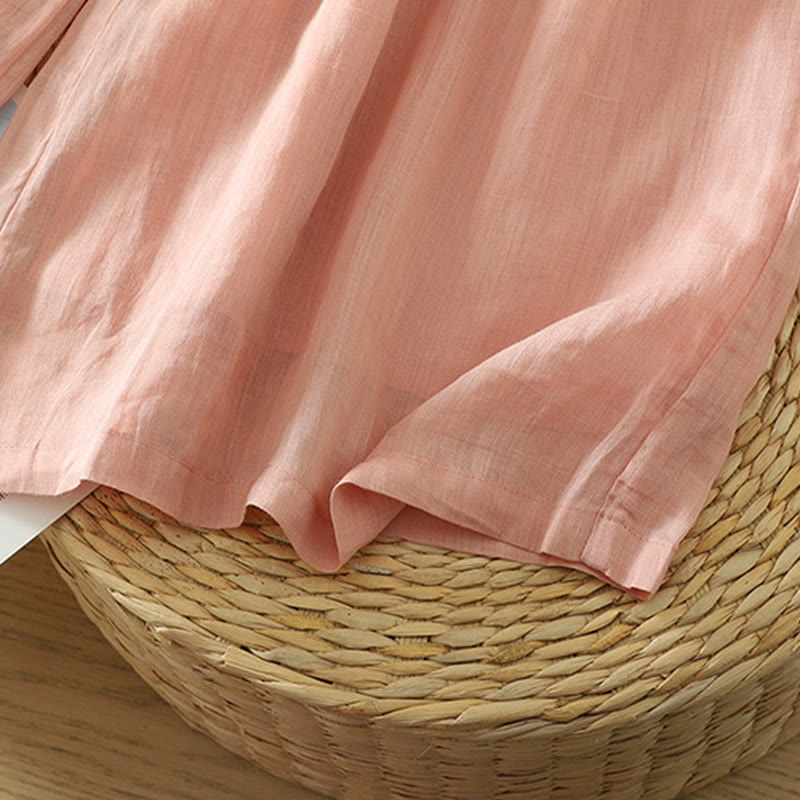 Casual Plain Lined Ribbon Elastic Women's Polyester Wide Leg Pants With Pockets - Image 23