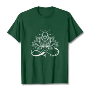 Lotus Flower Sun Design Tee T-shirt