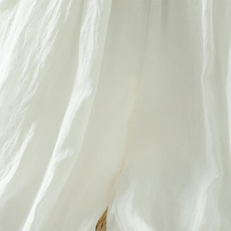 Commute Pure Color Simple Design Women's Cotton Linen Ankle-Length Harem Pants With Pockets - Image 11