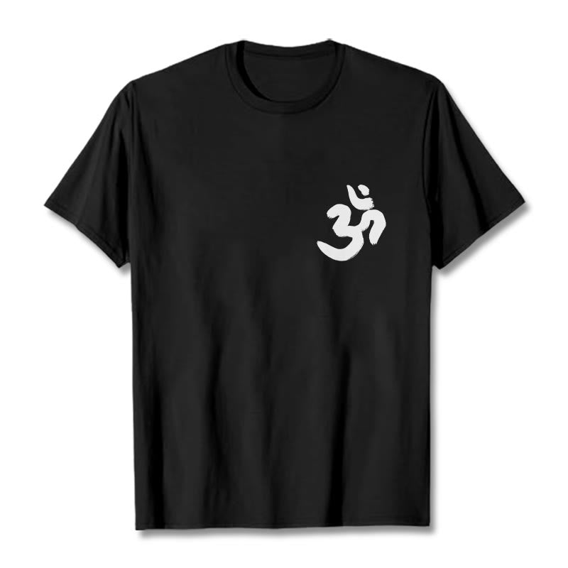 Om Symbol Sanskrit Tee T-shirt - Image 4