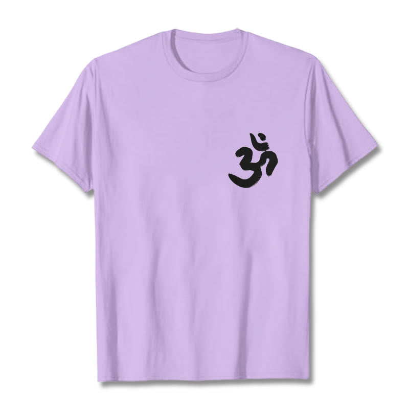 Om Symbol Sanskrit Tee T-shirt - Image 17