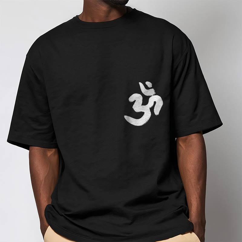 Om Symbol Sanskrit Tee T-shirt - Image 5