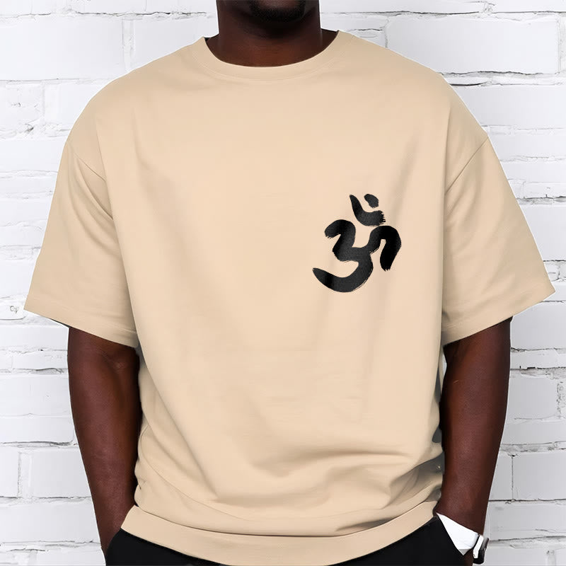 Om Symbol Sanskrit Tee T-shirt - Image 13
